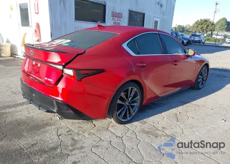 2023 Lexus Is 350 F Sport from USA, damaged, VIN JTHGZ1B20P5065435